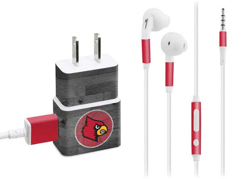 University of Louisville Cardinals Basketball Phone Charger Skin